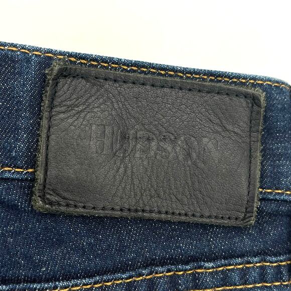 Hudson Byron Dark Wash 5 Pocket Jeans Mens Size 30 X 32 Straight Leg - Picture 4 of 5